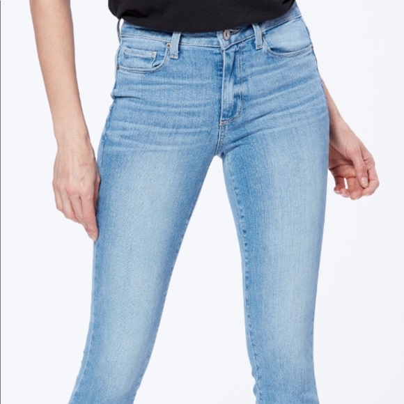 NWT PAIGE Hoxton Ankle Jeans Soto Size 32